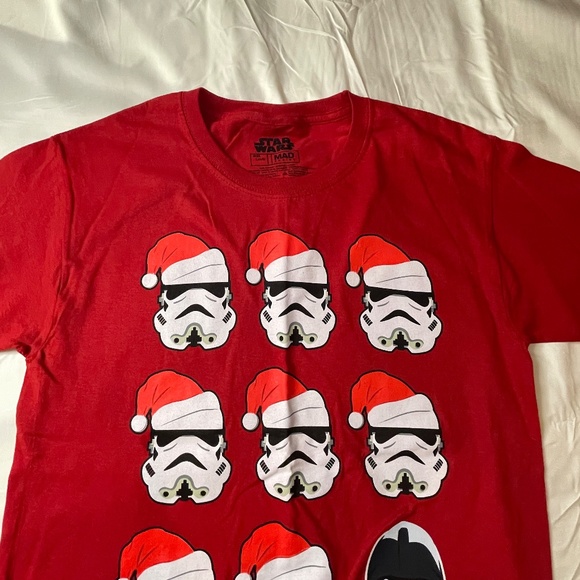 NWT Mad Magazine Red Star Wars Short Sleeve T-Shirt - Picture 3 of 13